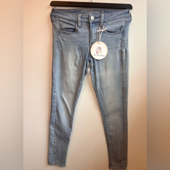 American Eagle Outfitters Denim - American Eagle Outfitters Women's Light Blue Jeans size 2 (f)